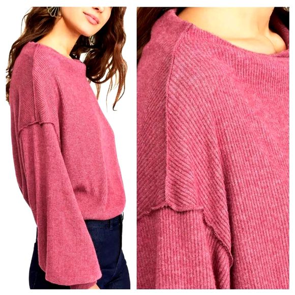 SOLD!WE THE FREE People Main Squeeze Hacci Sweater - Picture 3 of 11